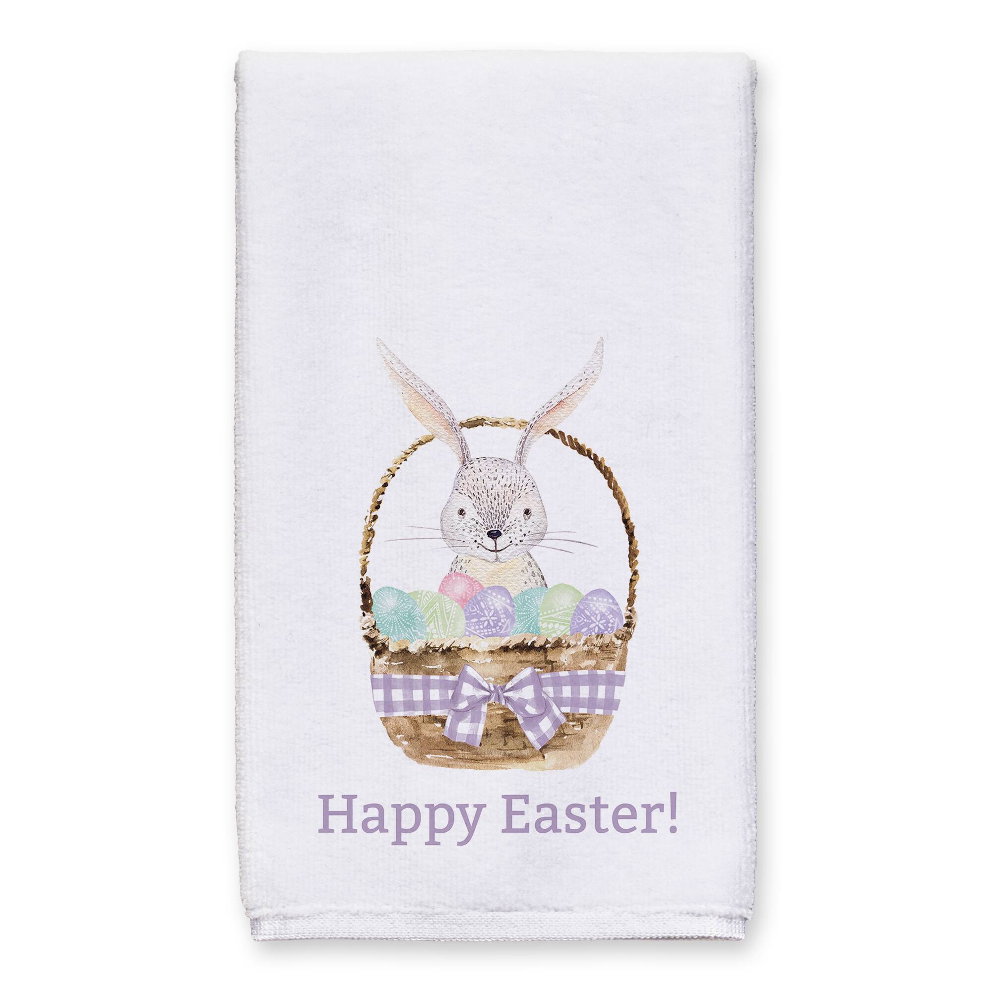 Easter Basket Tea Towel - Set of 2